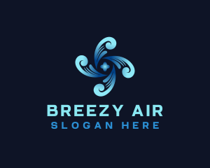 Air Propeller Ventilation logo design