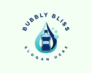 Oral Hygiene Mouthwash logo design