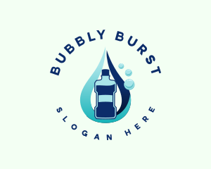 Oral Hygiene Mouthwash logo design