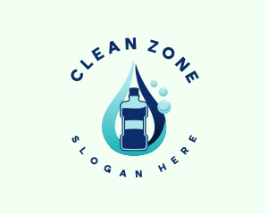 Oral Hygiene Mouthwash logo design