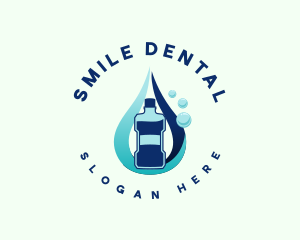 Oral Hygiene Mouthwash logo design