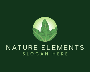 Natural Leaf Eco logo design