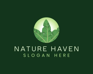 Natural Leaf Eco logo design