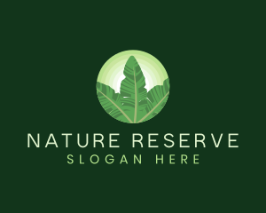 Natural Leaf Eco logo design