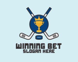 Hockey Trophy Competition logo design