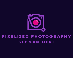 Modern Camera Gadget logo design