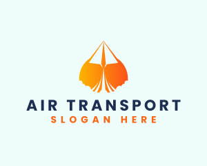 Paper Plane Flight logo design