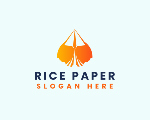 Paper Plane Flight logo design