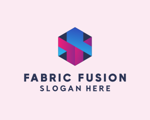 3D Cube Hexagon  logo design