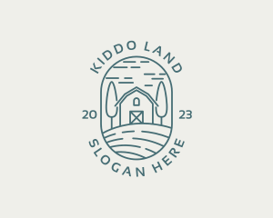 Agriculture Farmhouse Land logo design