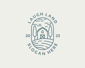 Agriculture Farmhouse Land logo design