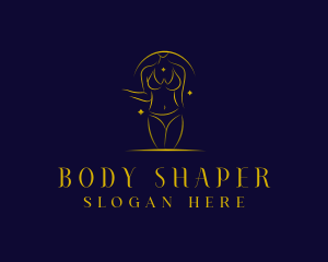 Woman Body Lingerie logo design