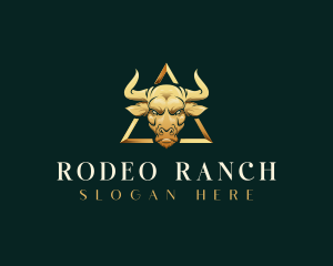 Deluxe Bull Ranch logo design