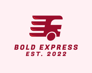 Bus Express Transport logo design