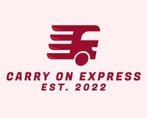 Bus Express Transport logo design