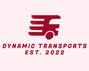 Bus Express Transport logo design