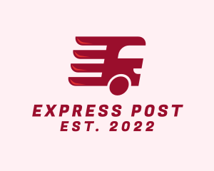 Bus Express Transport logo design