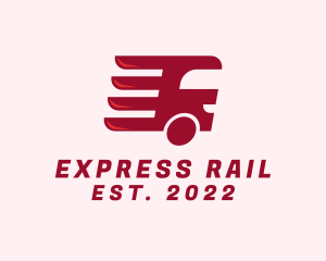 Bus Express Transport logo design