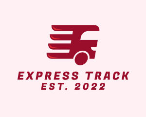 Bus Express Transport logo design