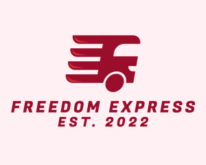 Bus Express Transport logo design