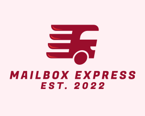 Bus Express Transport logo design