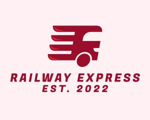 Bus Express Transport logo design