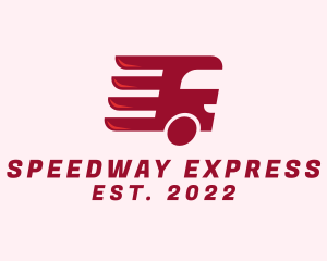 Bus Express Transport logo design