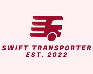 Bus Express Transport logo design