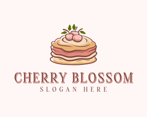 Cherry Pancake Dessert logo