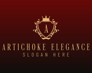 Elegant Shield Boutique logo design