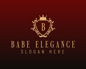 Elegant Shield Boutique logo design