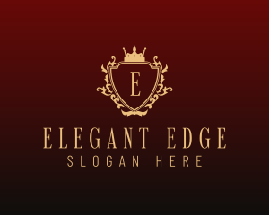 Elegant Shield Boutique logo design