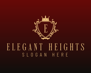 Elegant Shield Boutique logo design