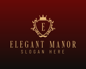 Elegant Shield Boutique logo design