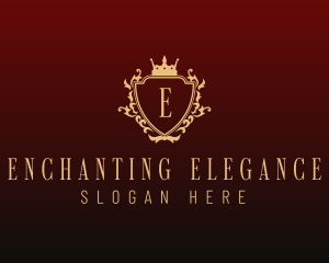 Elegant Shield Boutique logo design