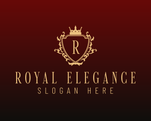 Elegant Shield Boutique logo design