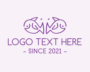 Purple Elephant Fish logo