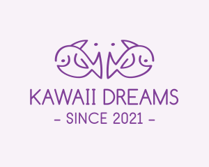 Purple Elephant Fish logo