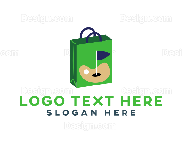 Golf Sport Pro Shop Bag Logo