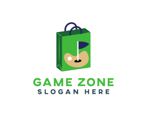 Golf Shopping Bag logo