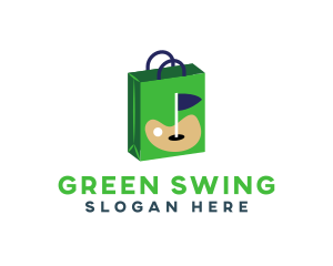 Golf Shopping Bag logo