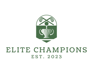 Golf Championship Trophy logo