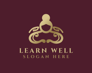 Hand Massage Wellness logo design