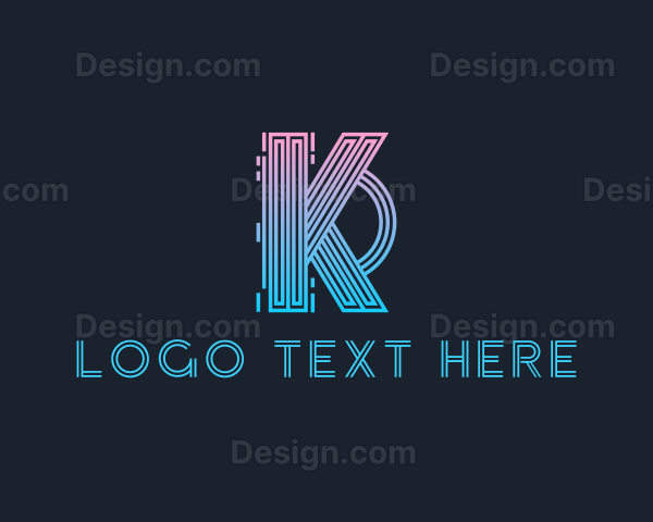 Creative Studio Letter K Logo