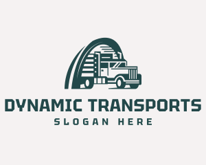 Trucking Arc Logistics logo design