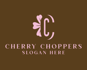 Clover Flower Cosmetics logo design