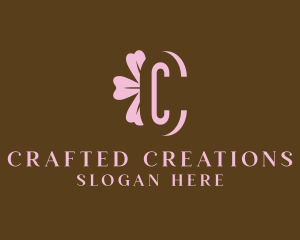 Clover Flower Cosmetics logo design