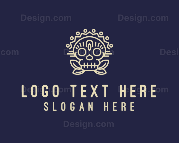 Mexican Sugar Skull Logo