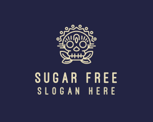 Mexican Sugar Skull  logo design