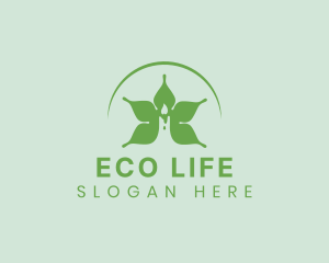 Eco Light Candle logo design